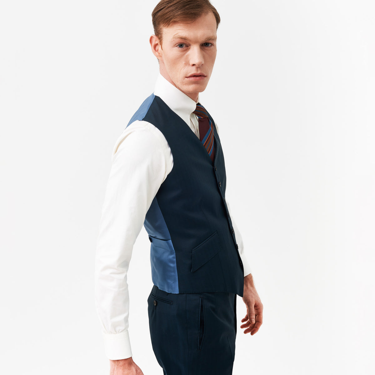 Peacock pattern sale waistcoat