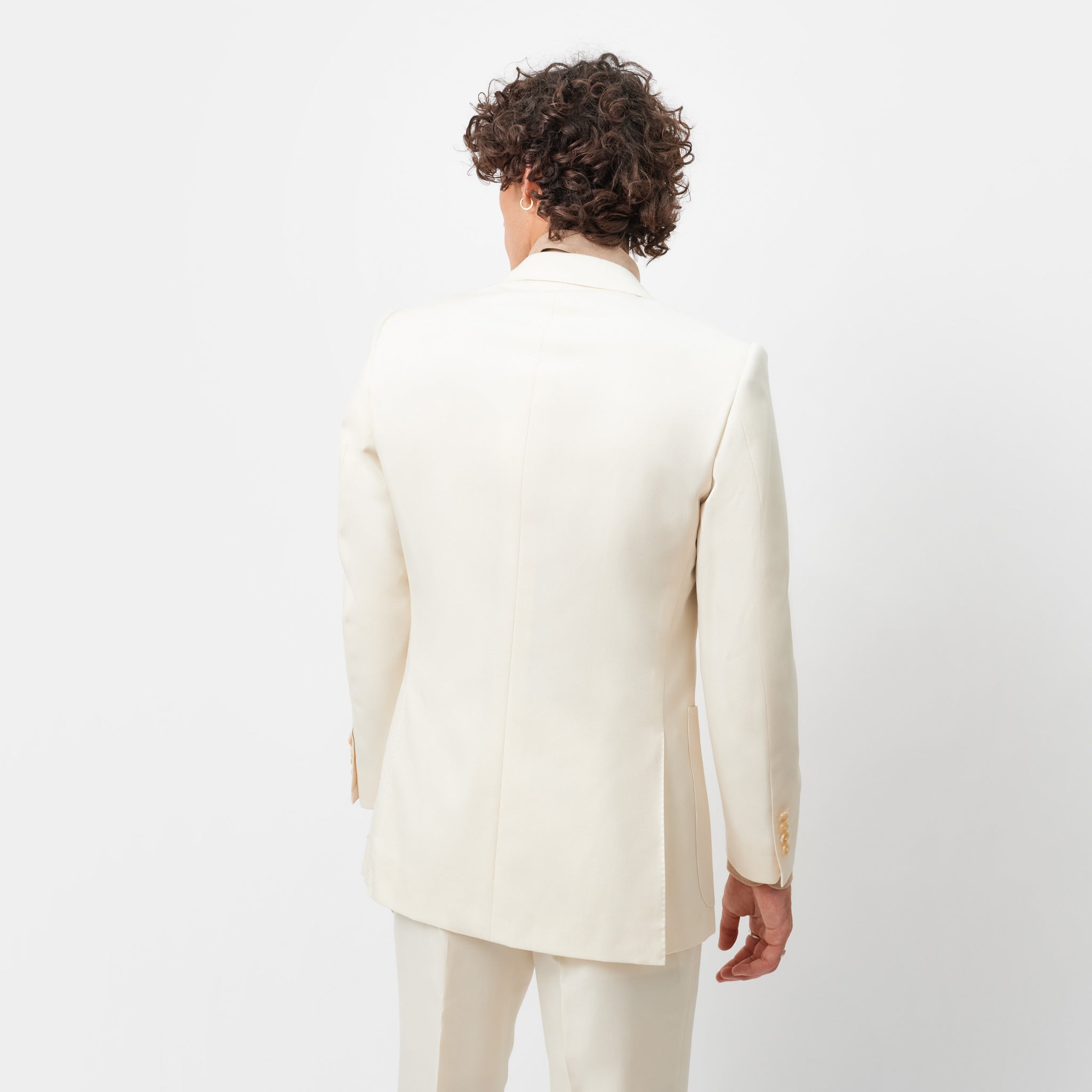 Dirty White Drape Jacket – Edward Sexton