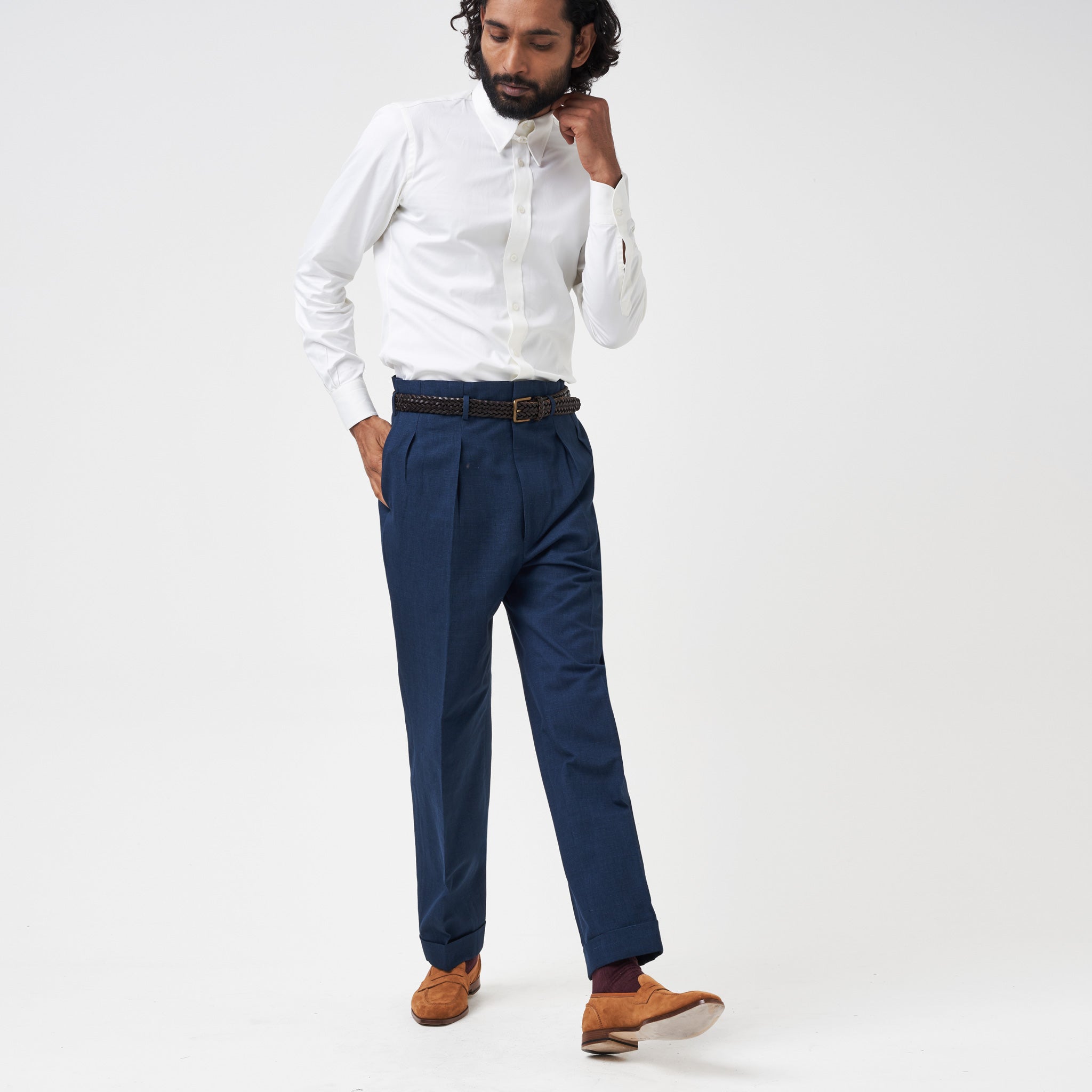 Hollywood Top Trousers - Edward Sexton  Men stylish dress, Well dressed  men, Mens pants fashion