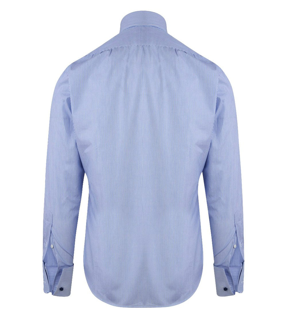 Blue Bengal Stripe Made to Order Shirt from Edward Sexton