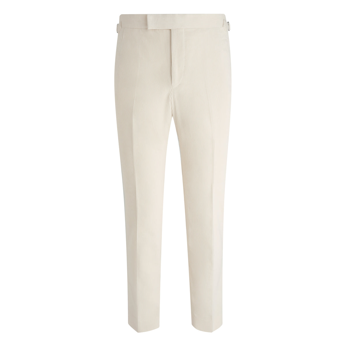Cream Corduroy Contemporary Trousers – Edward Sexton